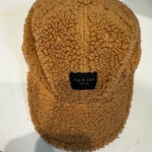Rag & Bone Tan Sherpa Hat